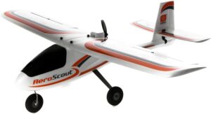 1. HobbyZone AeroScout RC Airplane For Beginner