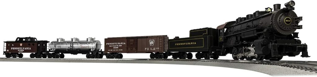 3. Lionel Pennsylvania Flyer LionChief Model Train Set