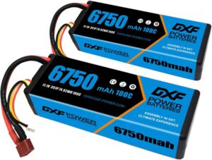 5. DXF 3S 6750mAh 11.1 V Lipo Battery for RC Car