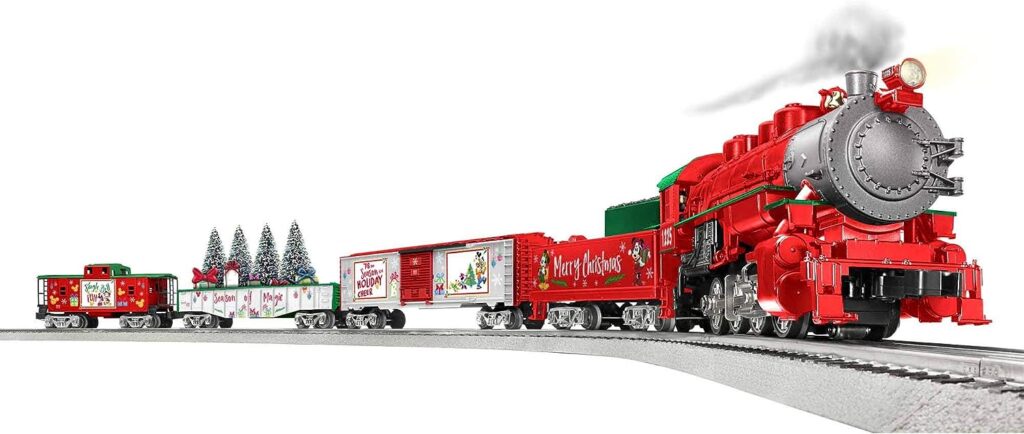 6. Lionel Disney Christmas Model Train Set