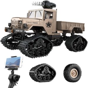 6. REMOKING RC Military Truck with Wi-Fi HD Camera