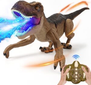 11. DDAI Store Remote Control Dinosaur Toy