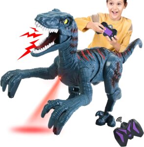 5. APOBATK Remote Control Dinosaur Toy