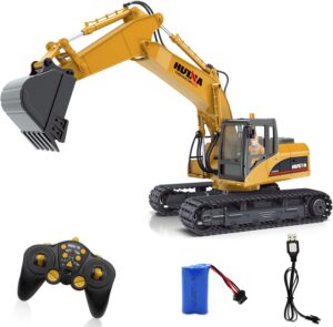 8. Fisca RC Excavator Toy for Kids