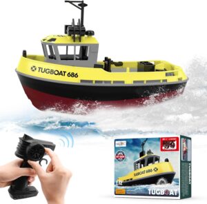 3. Losbenco RC Tugboat for Pools and Lakes