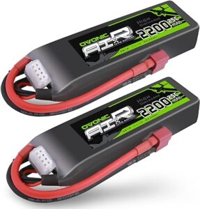 2. OVONIC 3S Lipo Battery 25C 2200mAh 11.1V Lipo Battery