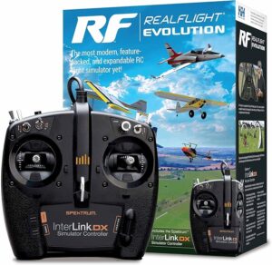 1. RealFlight Evolution RC Flight Simulator with Controller