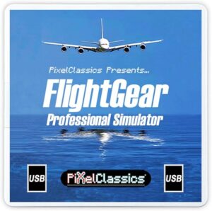 3. FlightGear Flight Simulator 2023 X on USB