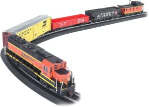 1. Bachmann Rail Chief HO Scale Electric Train Set