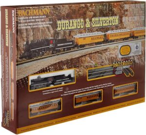 4. Bachmann N Scale Durango & Silverton Electric Train Set