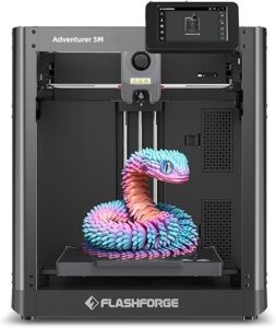 4. FLASHFORGE Adventurer 5M 3D Printer