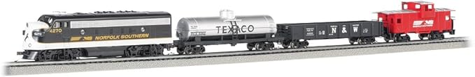 5. Bachmann N Scale The Stallion Electric Train Set