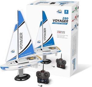 1. Voyager 280 RC Controlled Wind Powered Sailboat