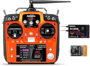 2. Radiolink AT10II 12 Channels RC Transmitter for RC Helicopter