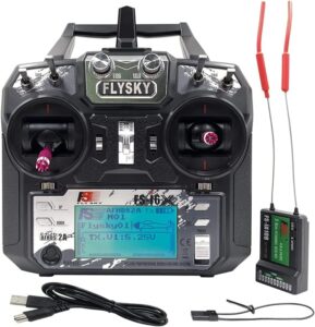 3. DTXMX Flysky FS-i6X 10CH Radio Transmitter for RC Helicopter