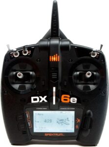 1. Spektrum DX6e 6-Channel DSMX RC Radio Transmitter